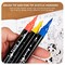 Acrylic Paint Pens, 32 Colors Brush Tip and Fine Tip (Dual Tip) Paint Markers for Rock Painting, Water Based Acrylic Painting Supplies for Fabric Painting,Wood, Plastic, Canvas, Easter Egg